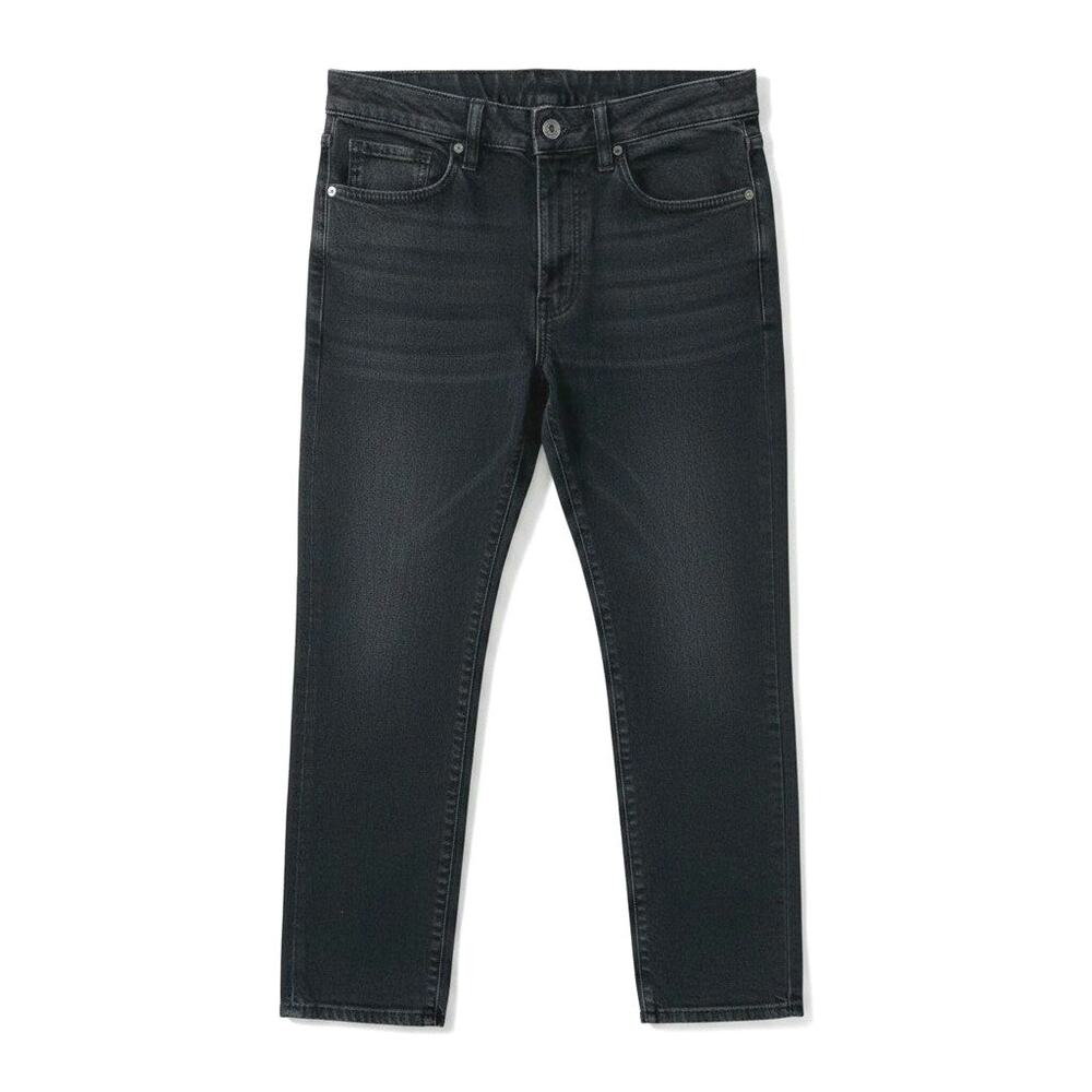 BOOHOO MAN Mens Relaxed Fit Denim Jeans Black 30 Casual Classic Cotton Grunge